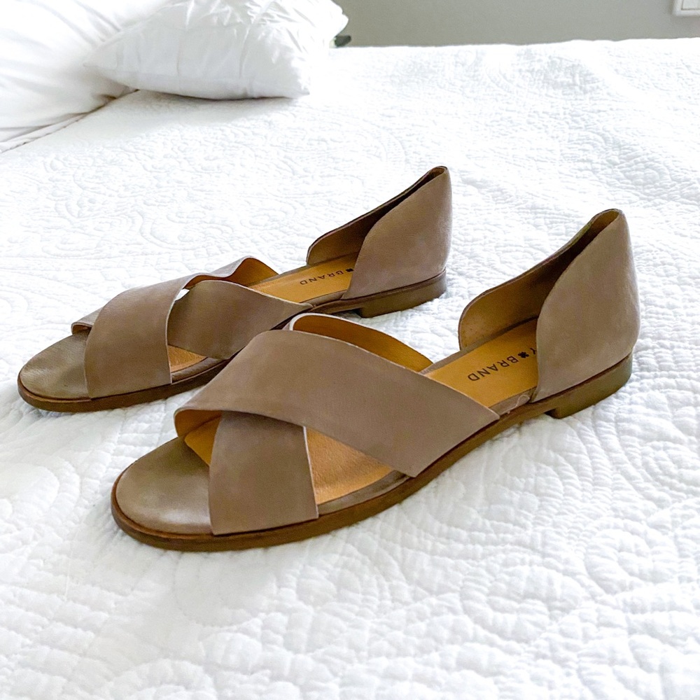 Lucky Brand Faux Suede Flats